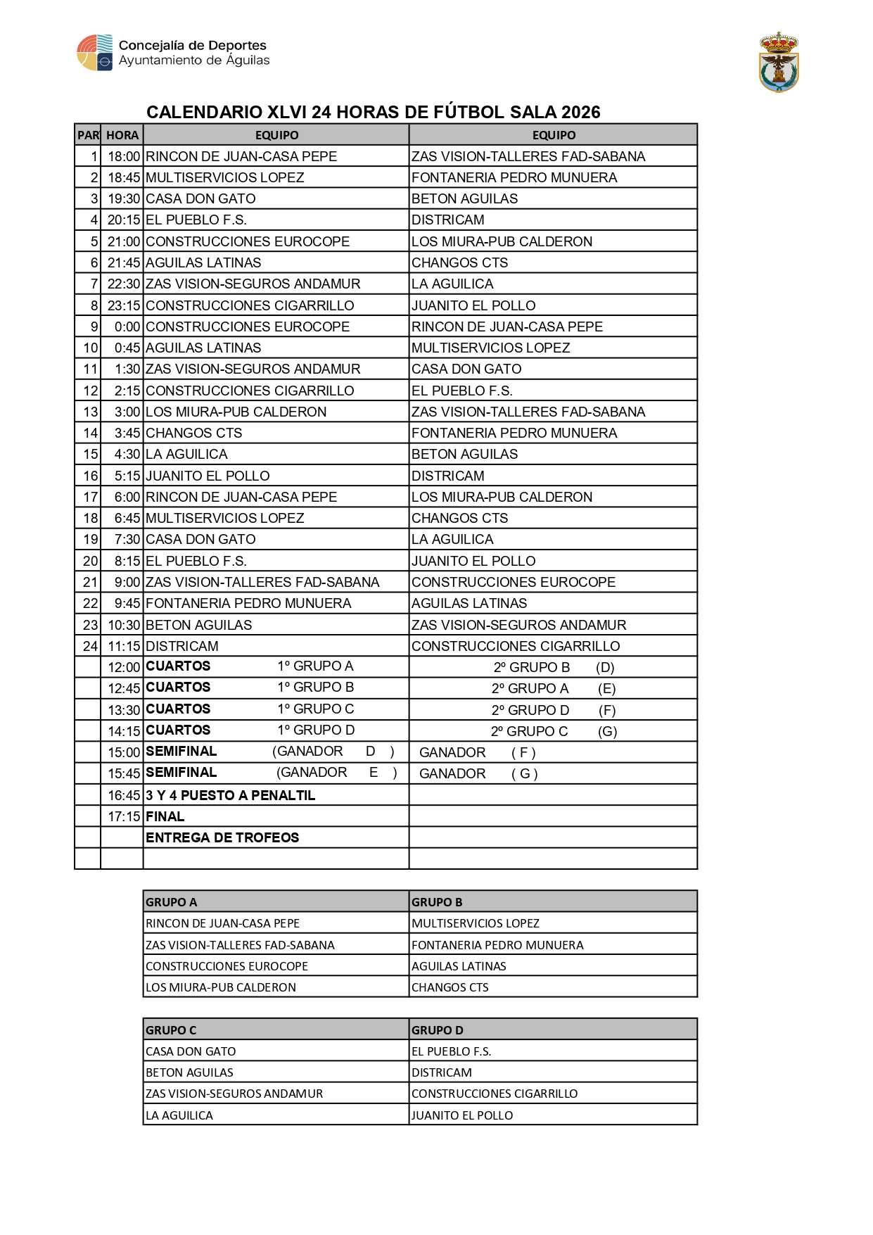 calendario