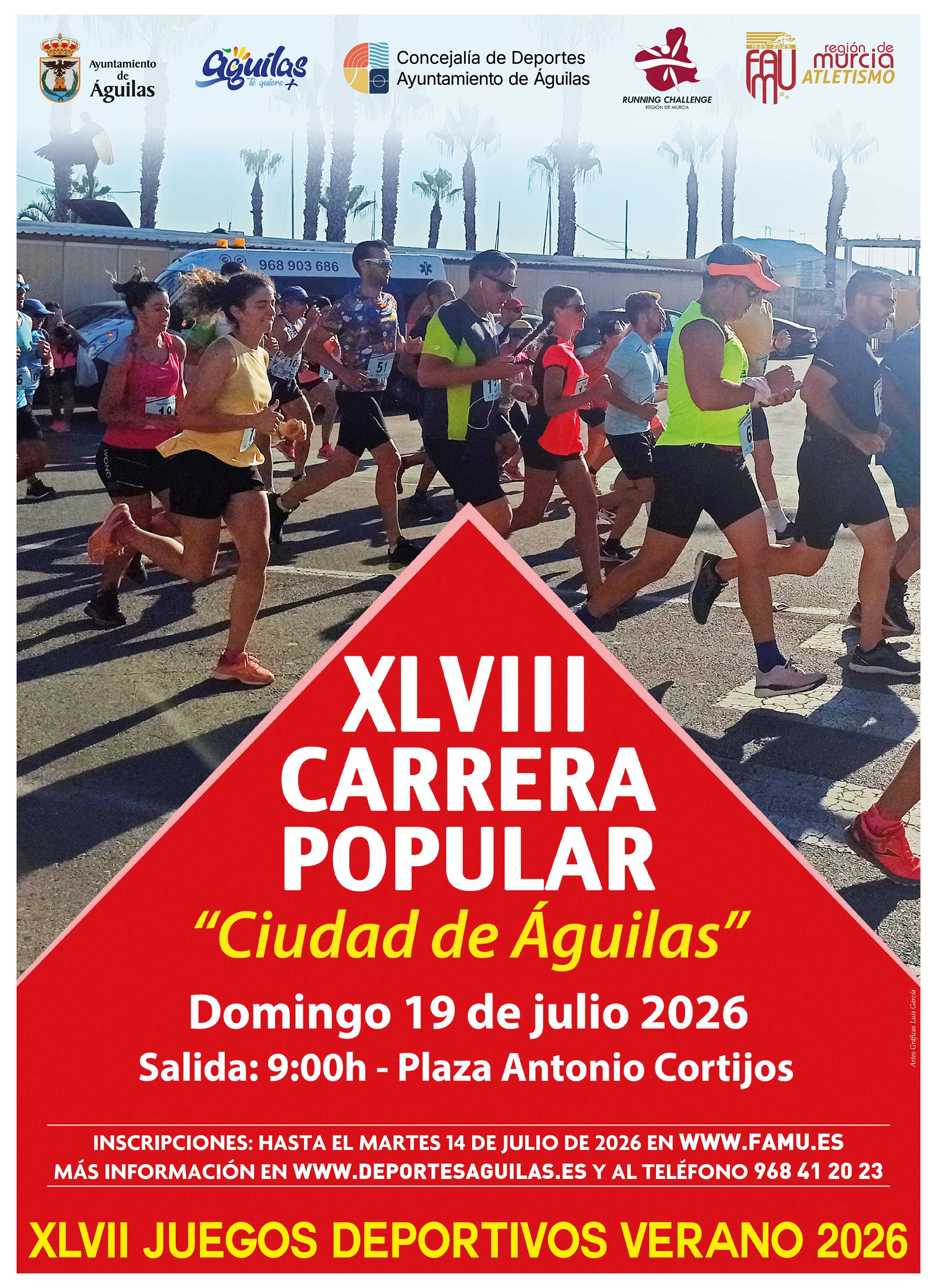 CARRERA POPULAR "CIUDAD DE ÁGUILAS"